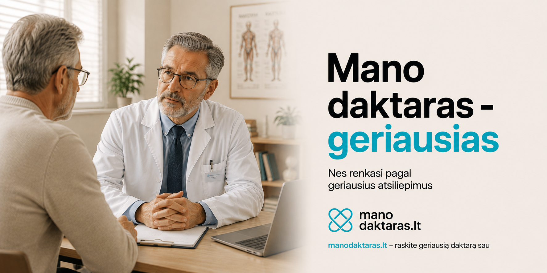 Banerio variantas: renkasi pagal geriausius atsiliepimus